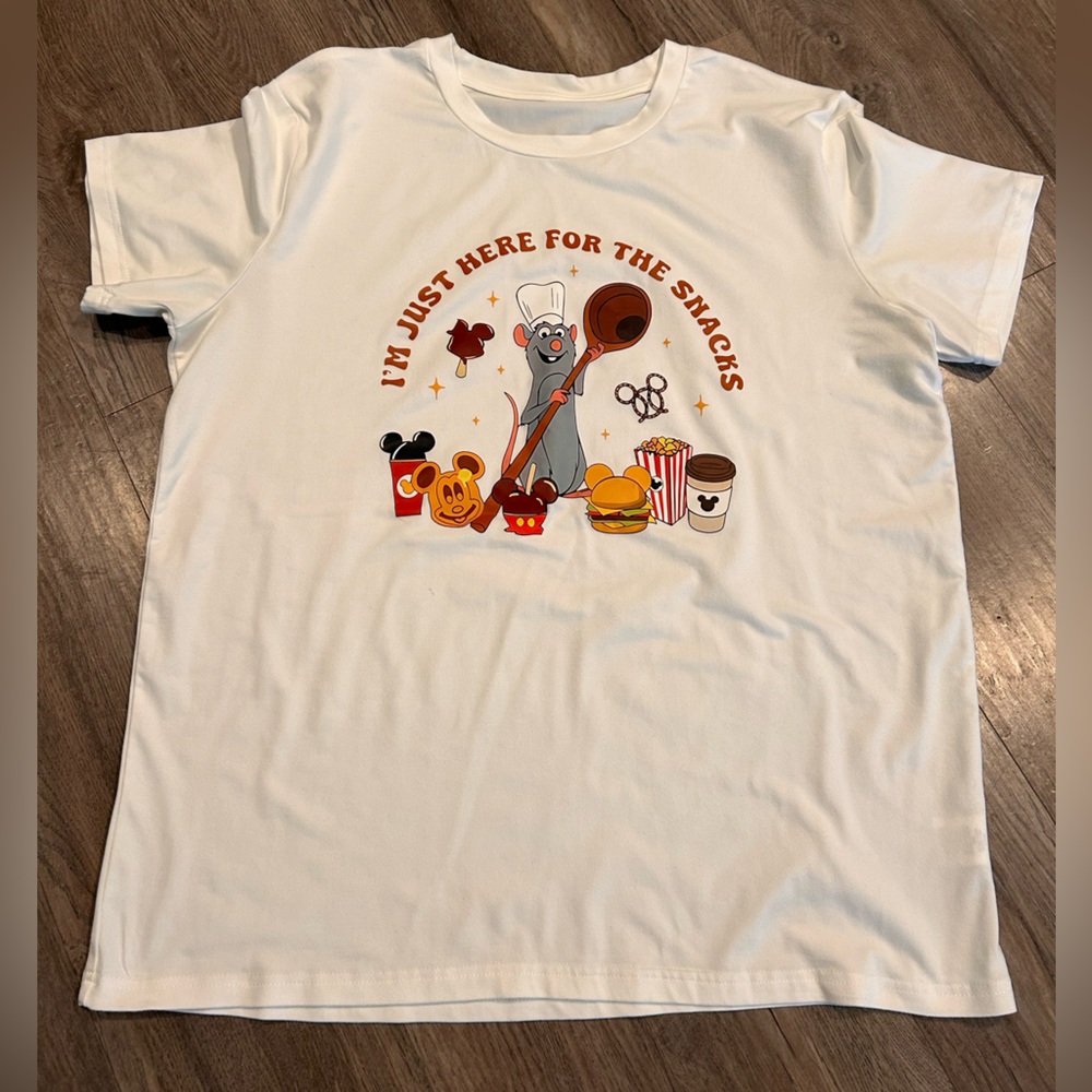 Disney snacks shirt